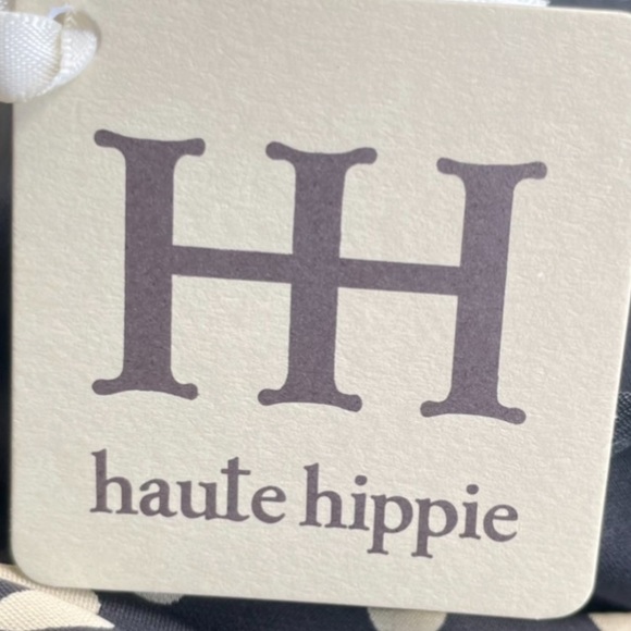 Haute Hippie Black Silk Polka Dot Pants - Picture 12 of 14